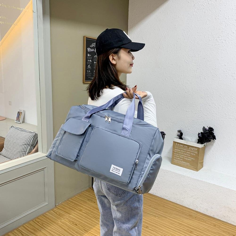 Travel Duffel Bags Sports Bag, purple, Big Capacity - Image 18