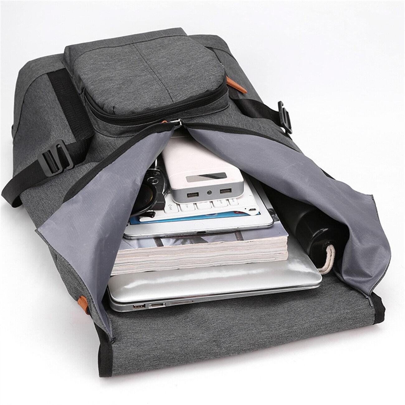 Travel Leisure Computer Backpack College Bookbag with USB Charging Port 16 Inch - Image 15