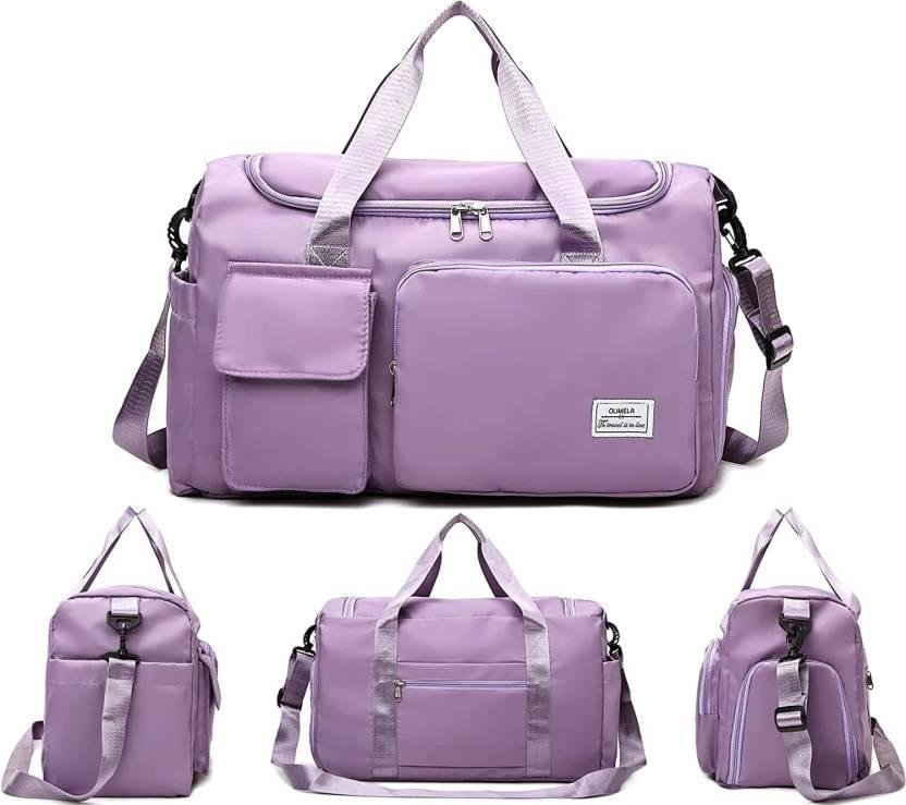 Travel Duffel Bags Sports Bag, purple, Big Capacity