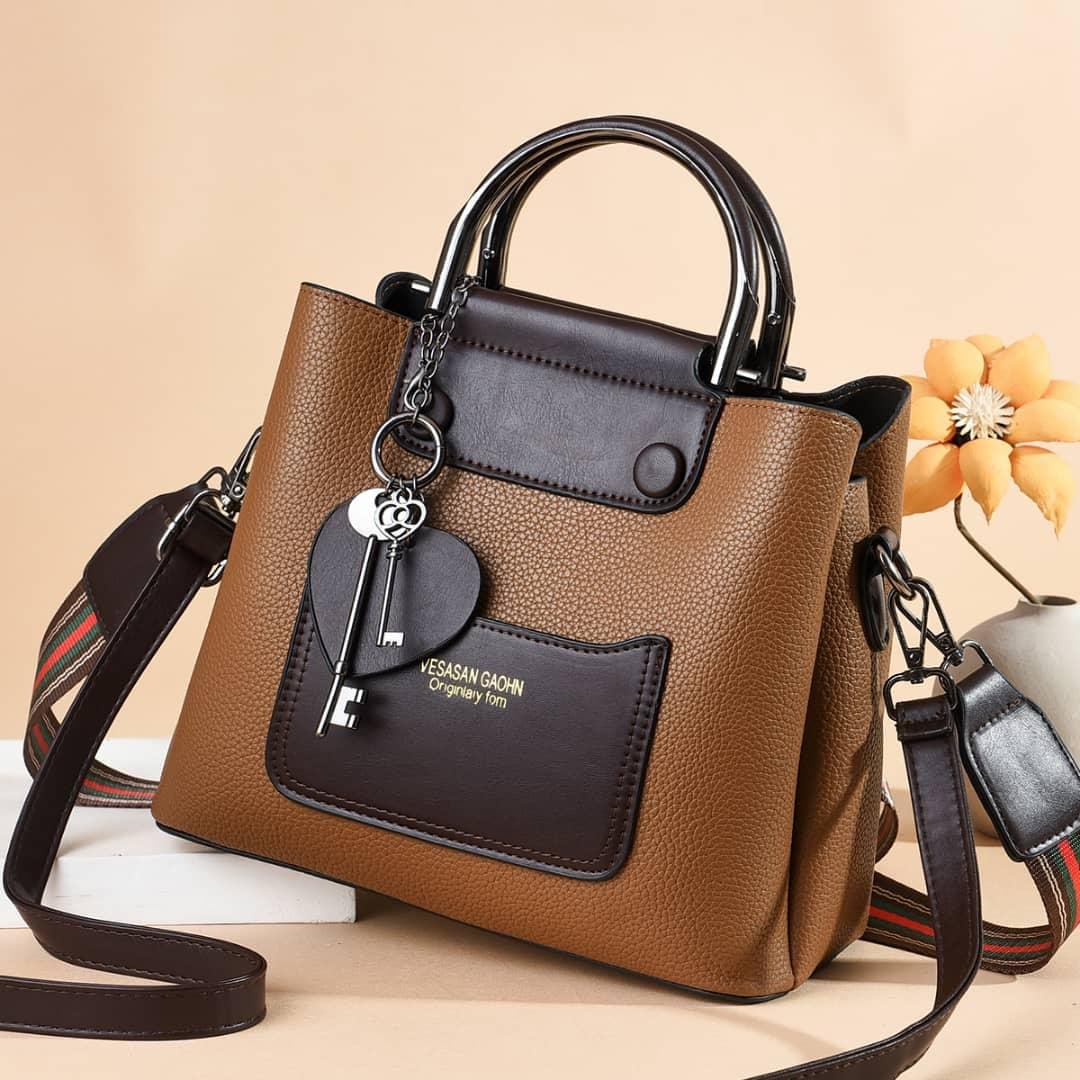 Vintage Women Single Crossbody Handbags Fashion Bucket Bag - Image 6
