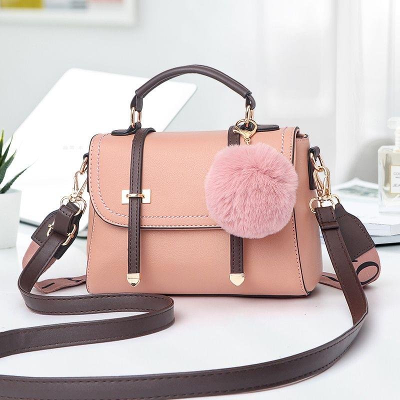 Elegant Ladies Single Sling Faux Leather Hand Bag - Image 7