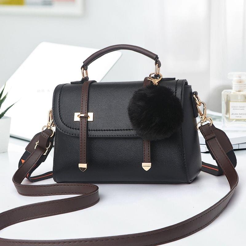 Elegant Ladies Single Sling Faux Leather Hand Bag - Image 6