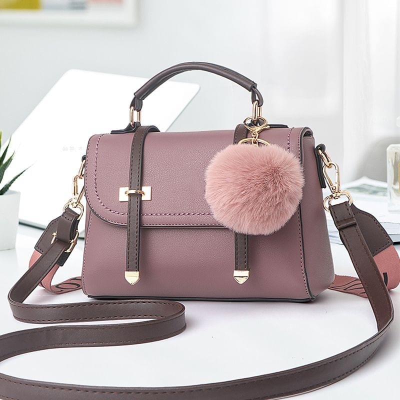 Elegant Ladies Single Sling Faux Leather Hand Bag