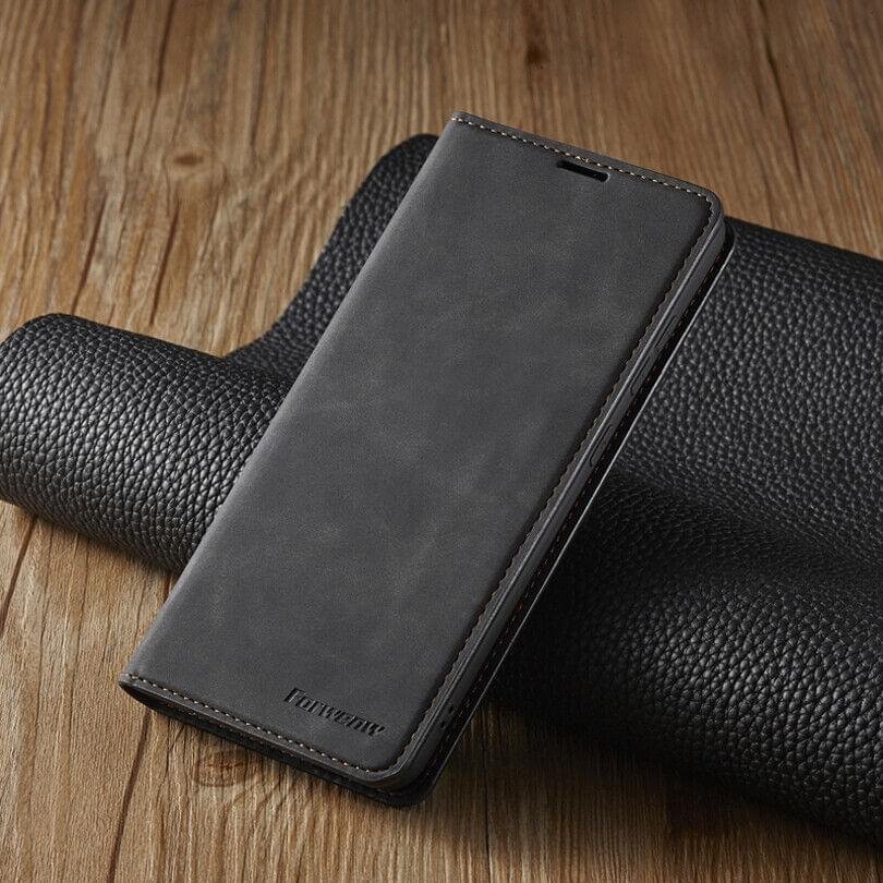 Tecno Camon 19 Series Forwenw Leather Flip Cover - Image 4