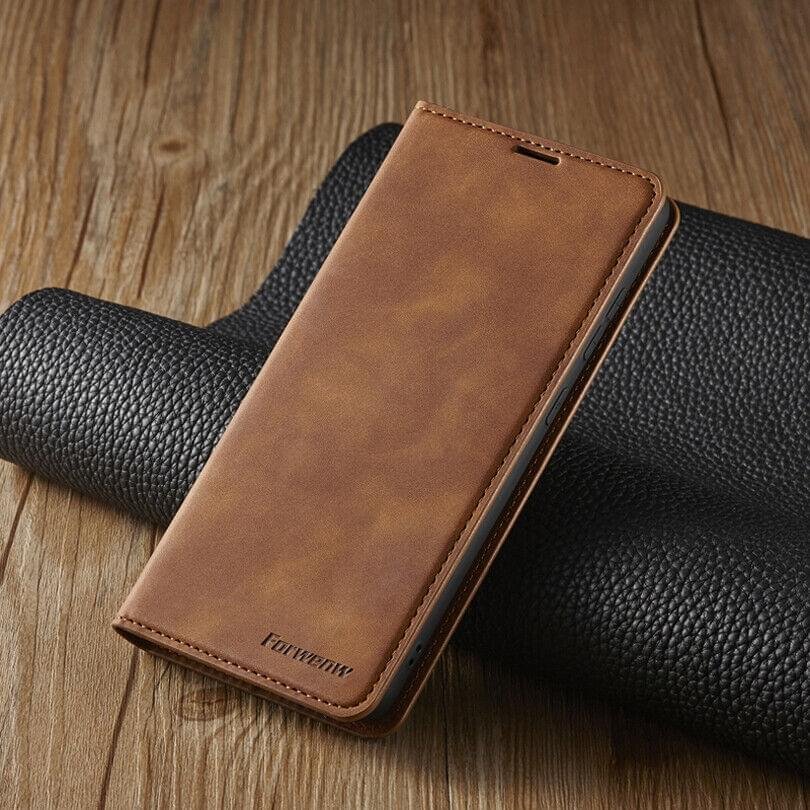 Tecno Camon 19 Series Forwenw Leather Flip Cover