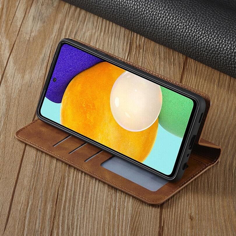 Tecno Camon 19 Series Forwenw Leather Flip Cover - Image 6