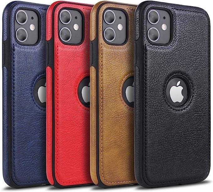 iPhone 11 Series PU Leather Shockproof Business Style Mobile Phone Case - Image 14
