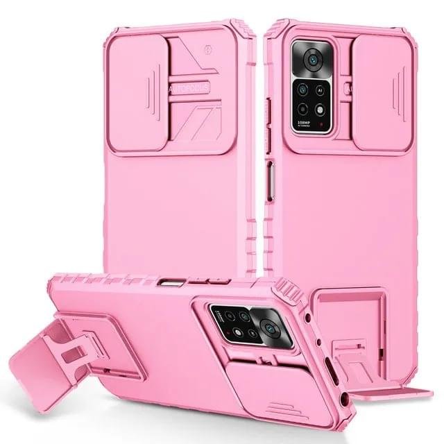 Redmi Note 11/11s Slide  Lens 360 Protective Armored Bumper Case - Image 5