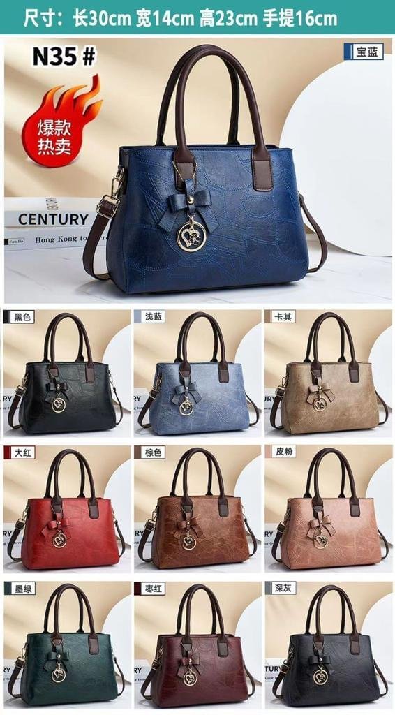 Lemona Single Trendy Ladies Leather Fashion Bag - Image 11