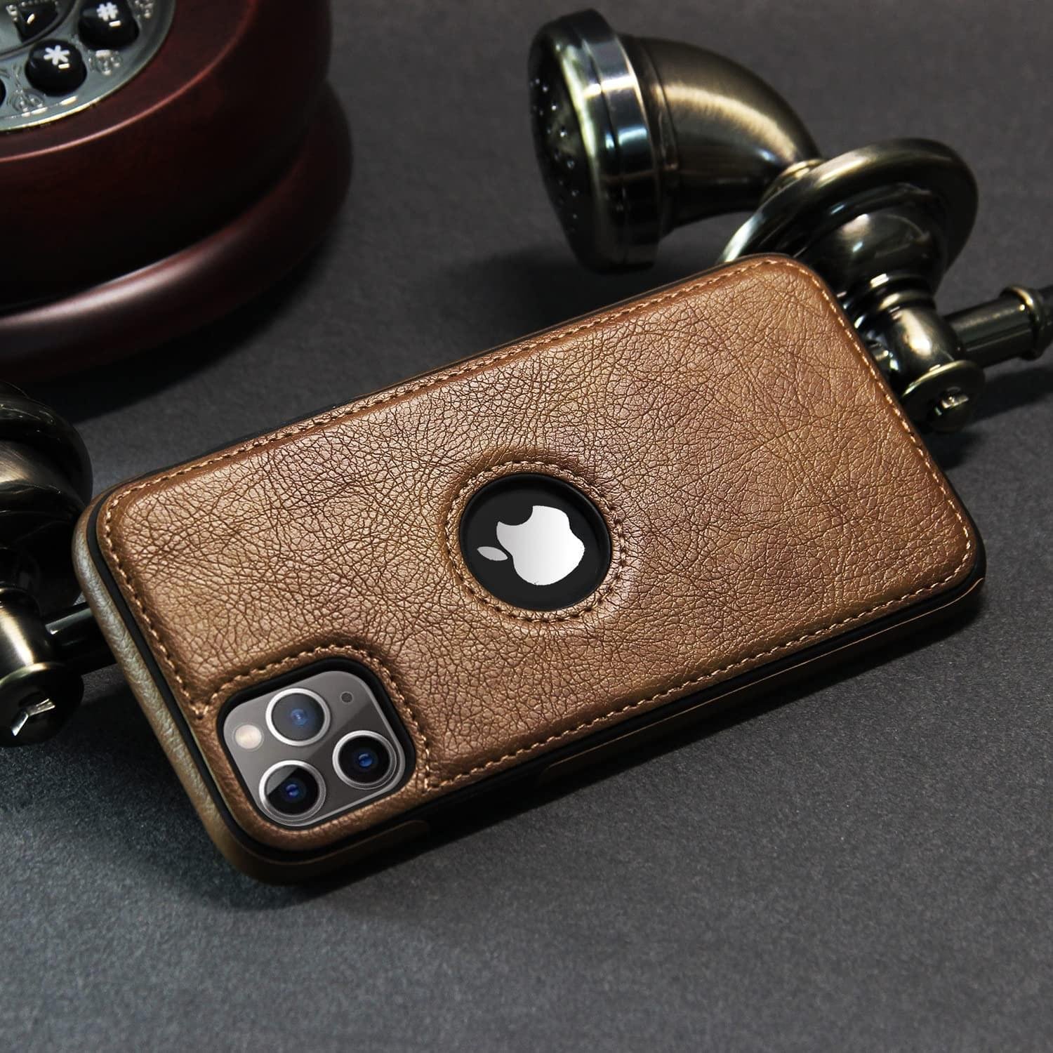 iPhone 11 Series PU Leather Shockproof Business Style Mobile Phone Case - Image 17