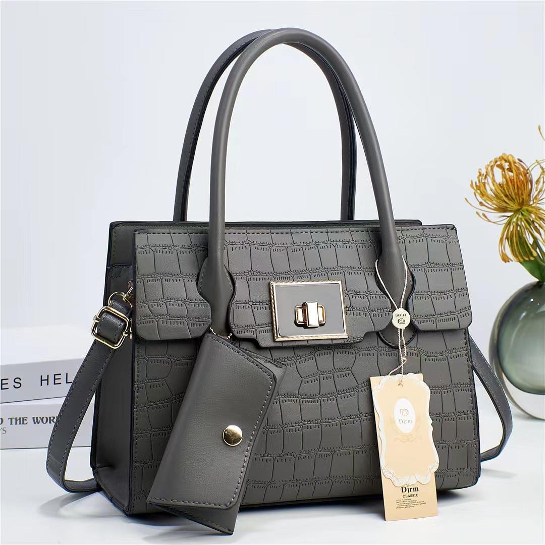 Dirm Stone Pattern 2-Piece New Design Fashion Handbag - Image 7