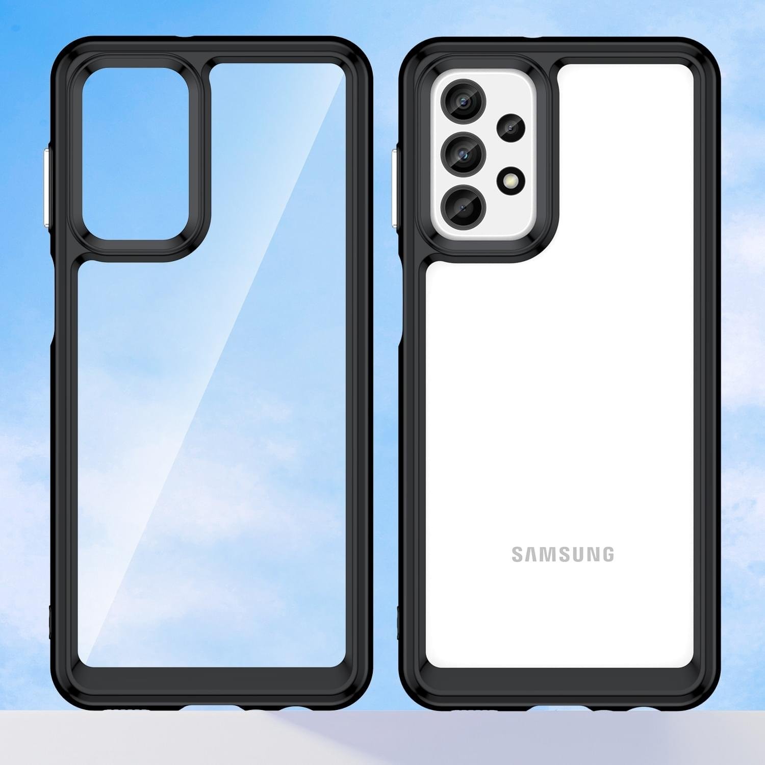 CellTime Shockproof Candy Clear Cover for Galaxy A73 5G - Image 5