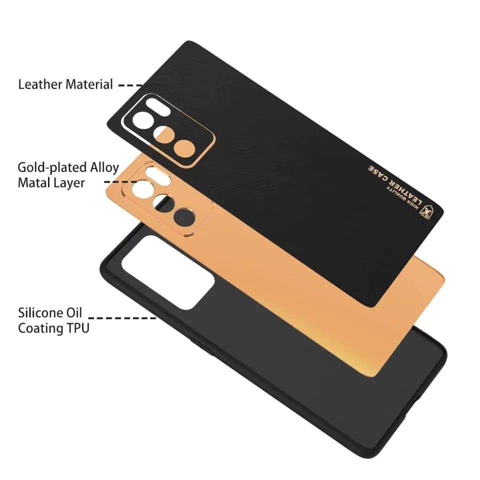 Oppo Reno 6/7/8 Dux Ducis Yolo Leather Electroplated Case - Image 15