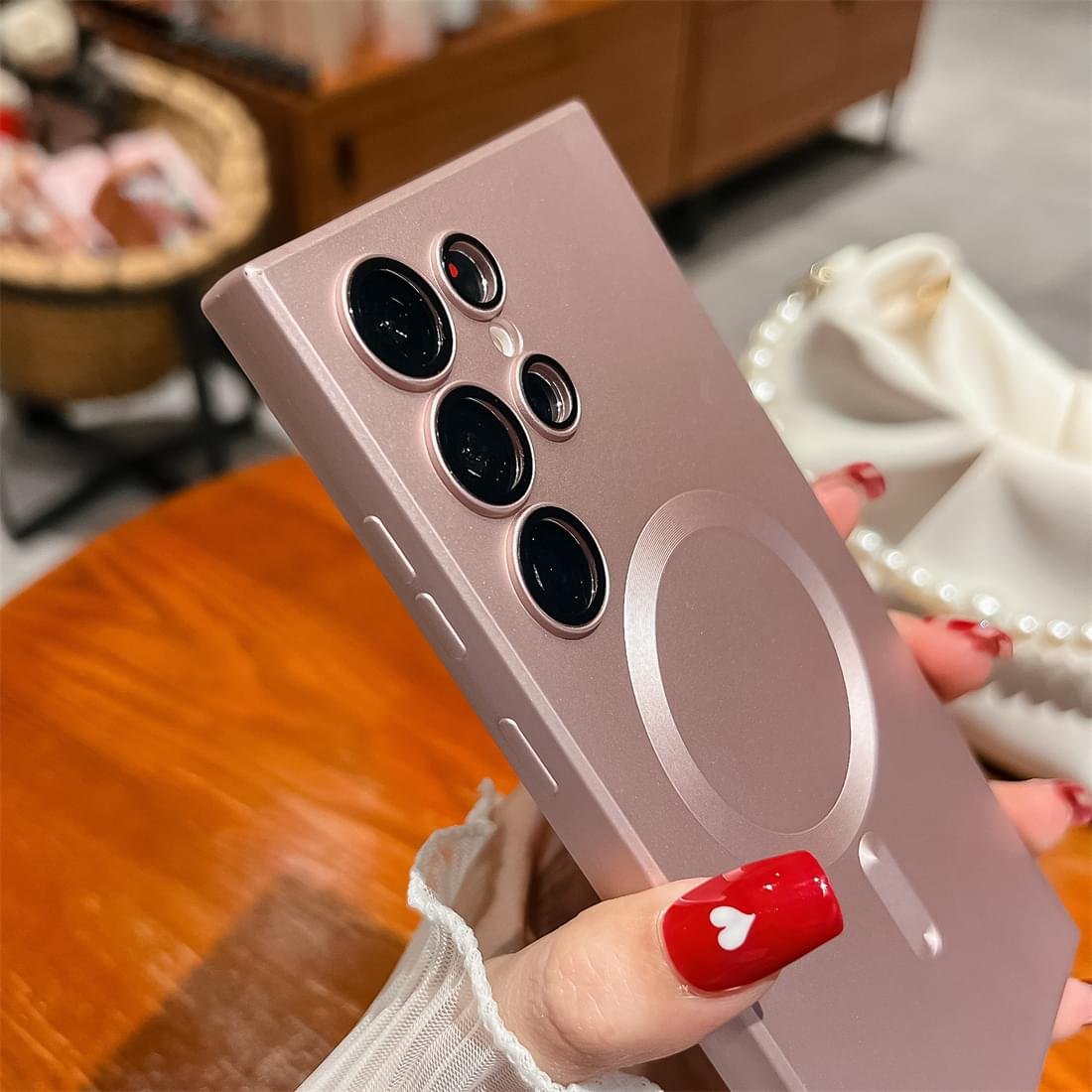 Samsung Galaxy S22/S23 Ultra Magsafe Wireless Charging Camera Lens Protection Case - Image 6