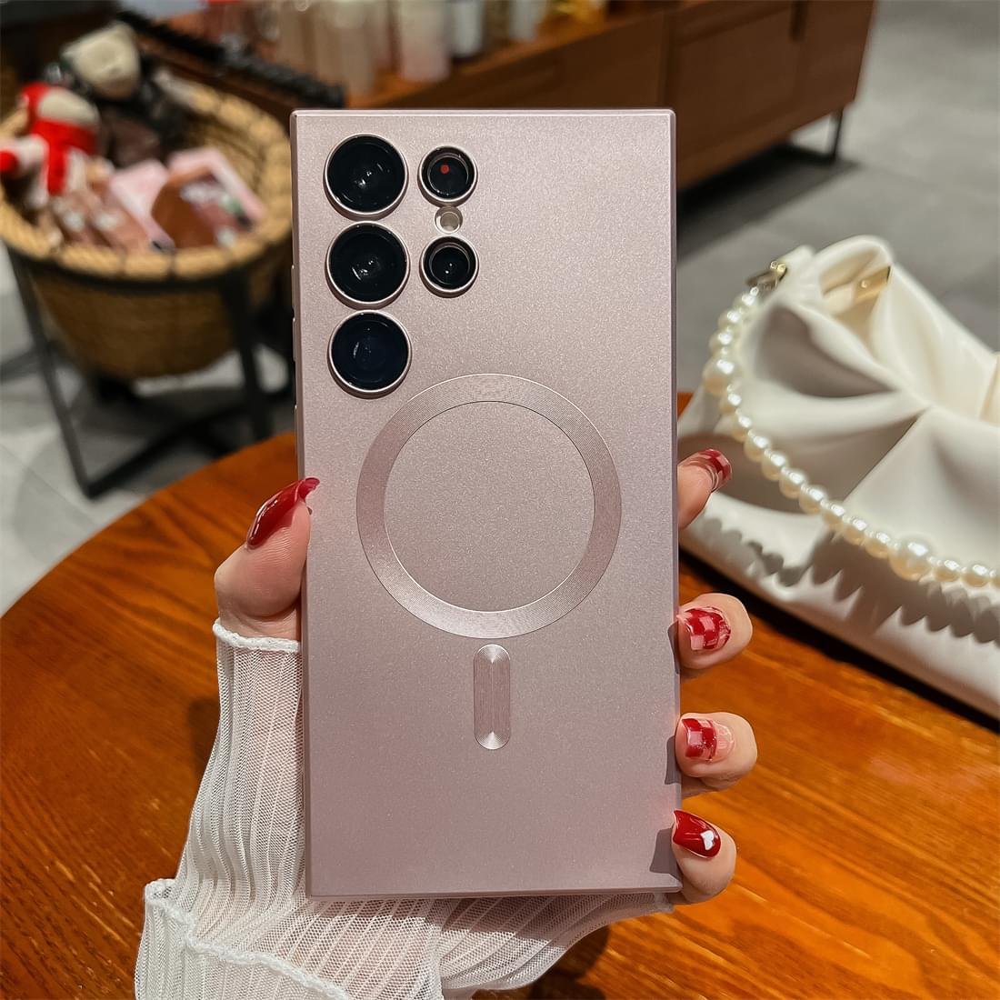 Samsung Galaxy S22/S23 Ultra Magsafe Wireless Charging Camera Lens Protection Case - Image 3