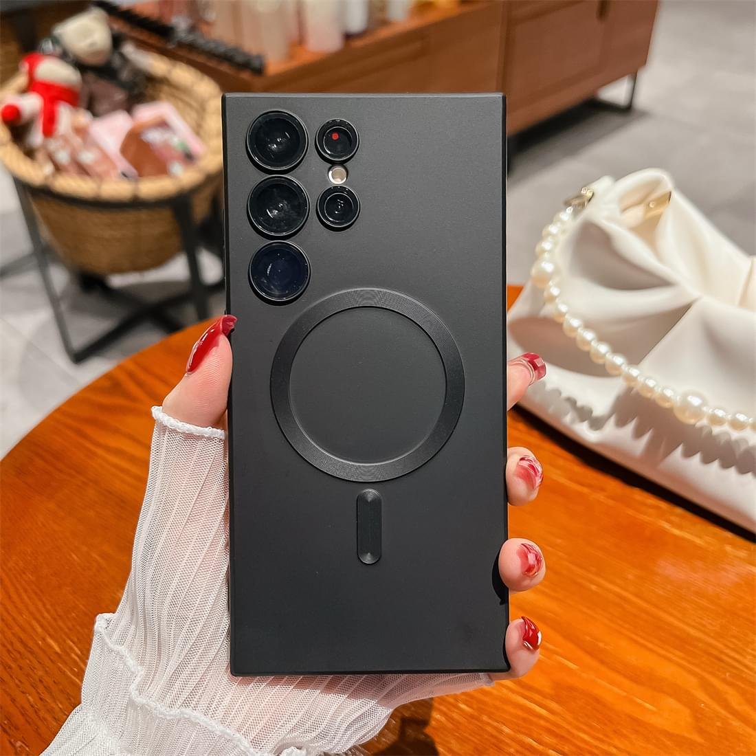 Samsung Galaxy S22/S23 Ultra Magsafe Wireless Charging Camera Lens Protection Case - Image 12