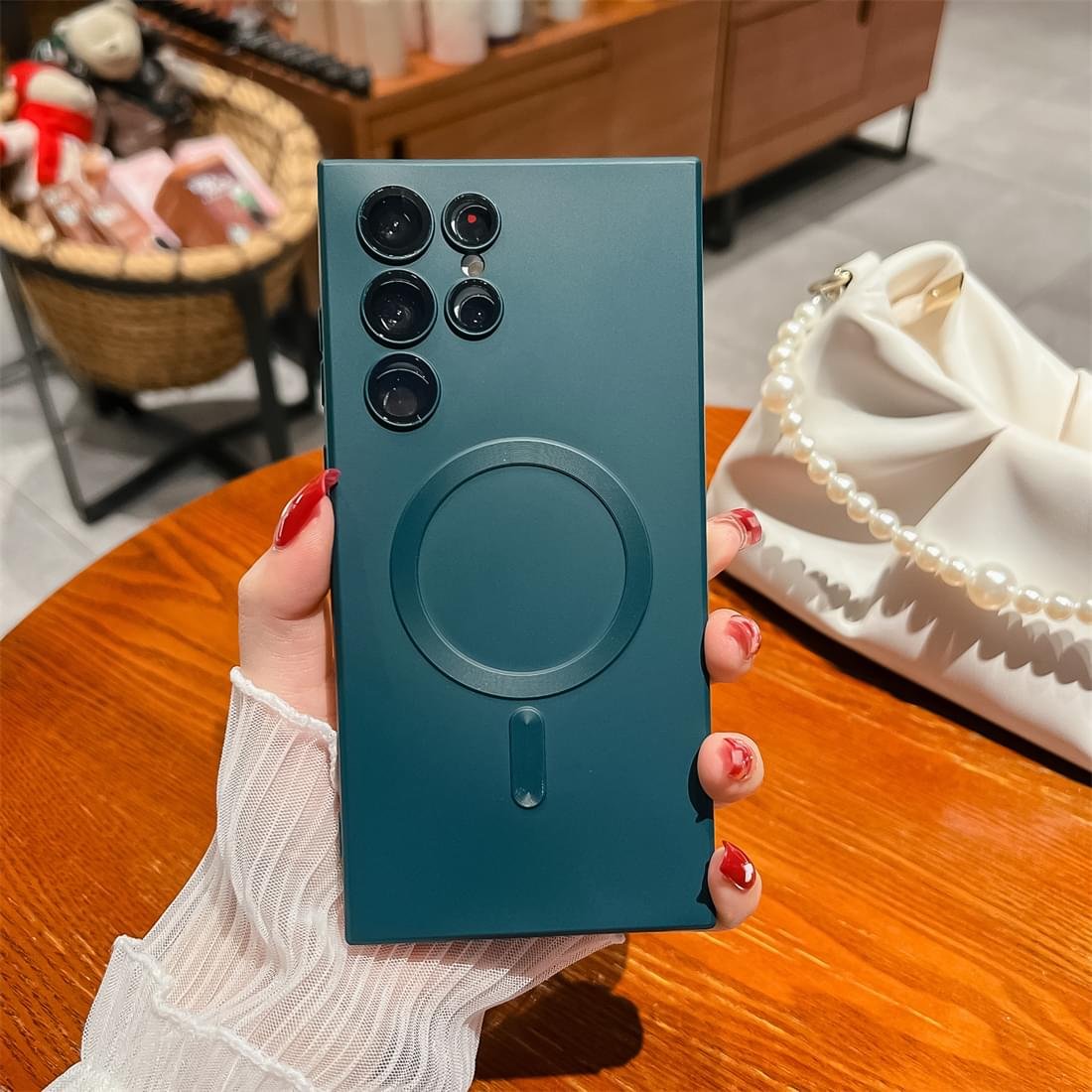 Samsung Galaxy S22/S23 Ultra Magsafe Wireless Charging Camera Lens Protection Case - Image 10