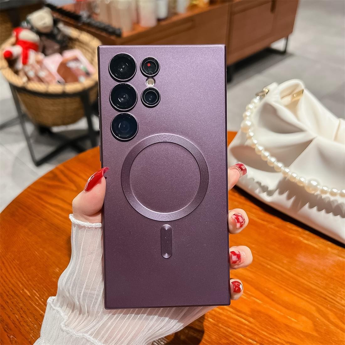 Samsung Galaxy S22/S23 Ultra Magsafe Wireless Charging Camera Lens Protection Case