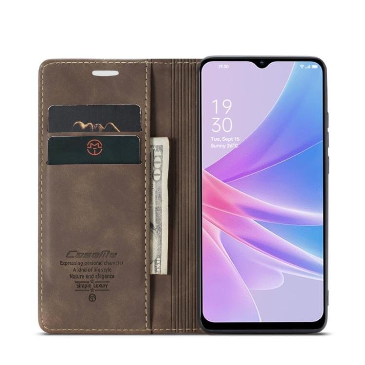 Oppo A17/A17k CaseMe leather Flip Cover - Image 10