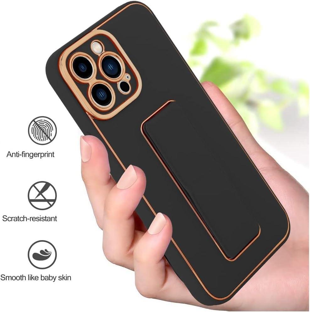 Premium Luxury Leather Case Magnetic Car Mount Holder Wrist Strap Case Kickstand Cover for iPhone Series - Image 16