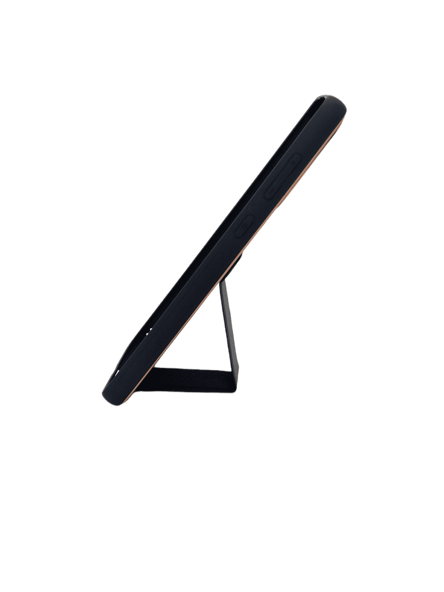 Premium Gold Electroplated Luxury Leather Case with Magnetic Car Mount Holder & Wrist Strap Case Kickstand for Samsung Galaxy A Series - Image 15