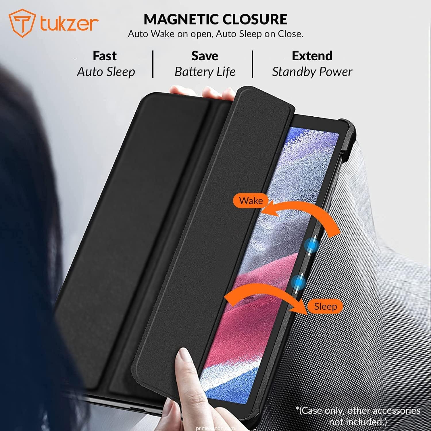 Samsung Galaxy Tab A7 Lite 8.7 2021 Case SM-T220/T225 Tri-fold stand Cover - Image 4