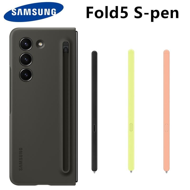 Original Samsung Galaxy Z Fold 5 5G With S Pen Silicone Case Standing Cover For Galaxy Z Fold 5 Phone Cases - Image 5