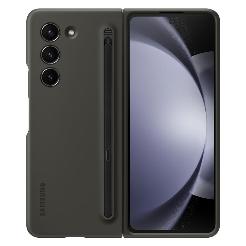 Original Samsung Galaxy Z Fold 5 5G With S Pen Silicone Case Standing Cover For Galaxy Z Fold 5 Phone Cases - Image 7