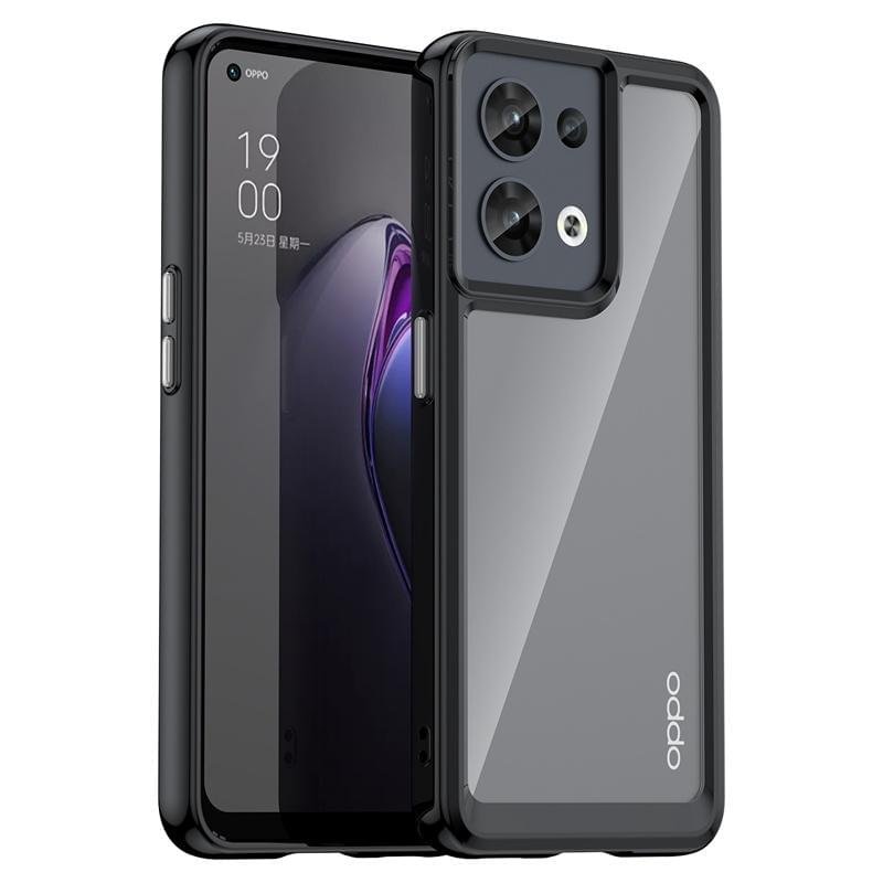 Premium Quality Smoke Gradient Translucent Back Cover for Oppo Series
