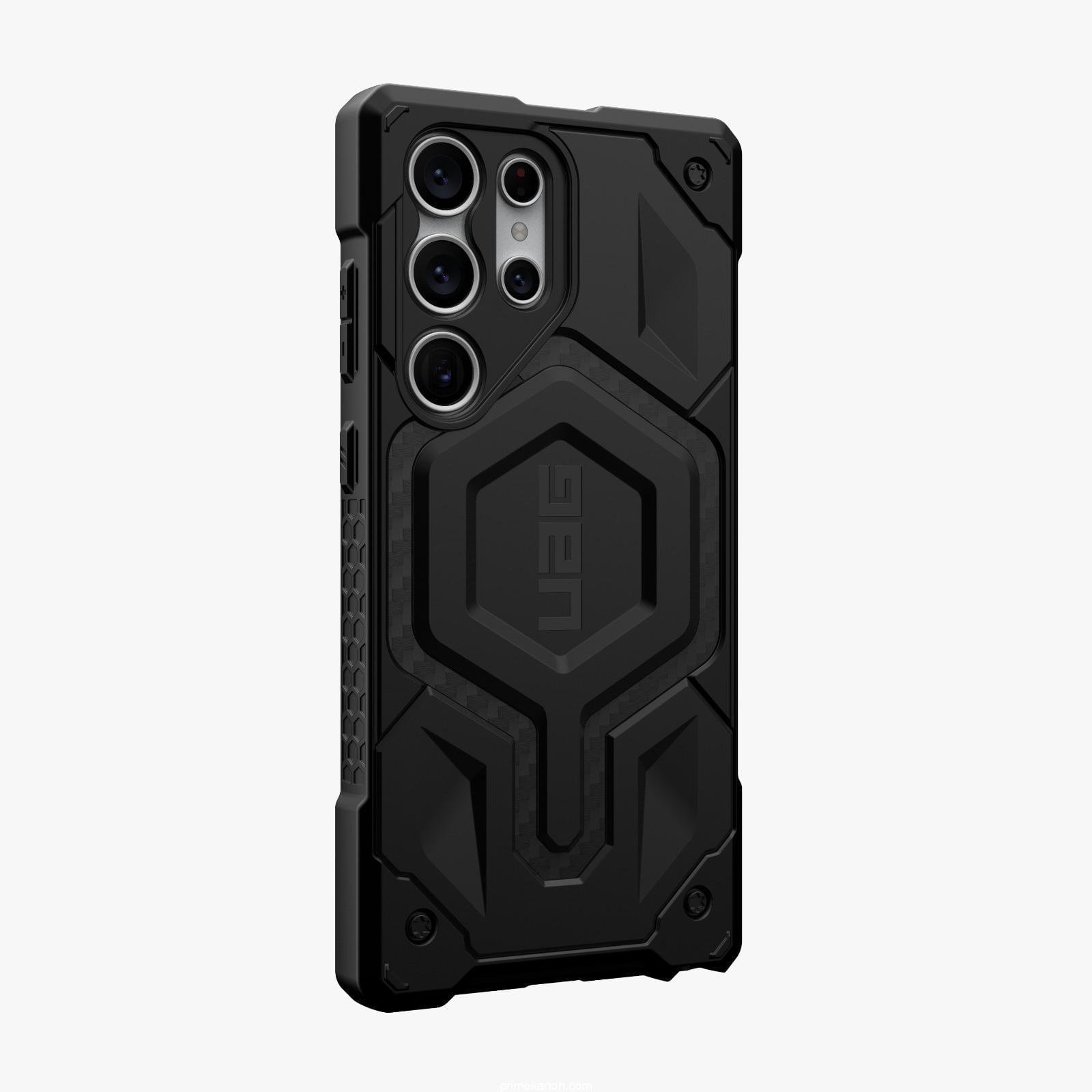 URBAN ARMOR GEAR UAG Case for Samsung Galaxy S23 Ultra 6.8 Inch - Black Monarch Pro Kevlar - Heavy Duty Shockproof Protective Case Magnetic Charging Compatible - Image 4