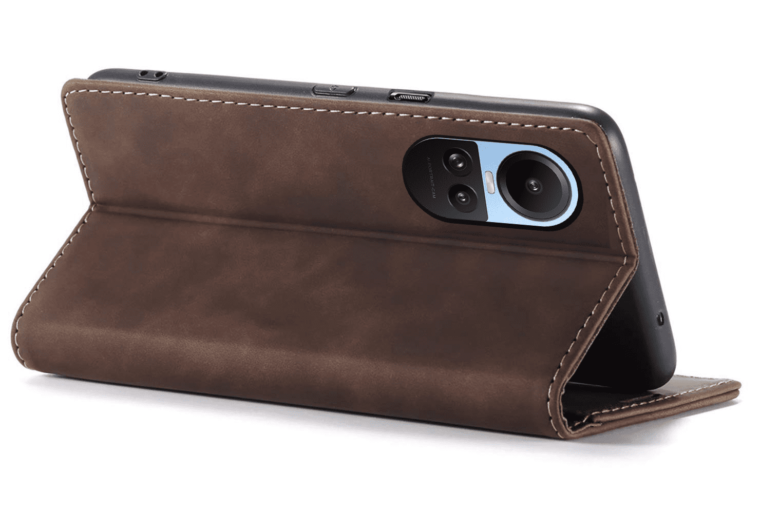 Oppo Reno 10 5G Series Premium Quality CaseMe Leather Flip Cover - Image 23