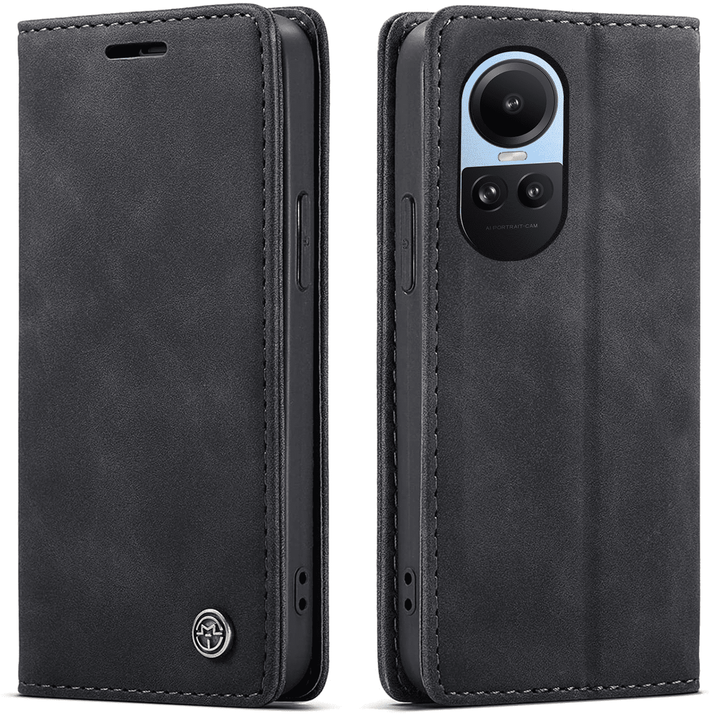 Oppo Reno 10 5G Series Premium Quality CaseMe Leather Flip Cover - Image 21