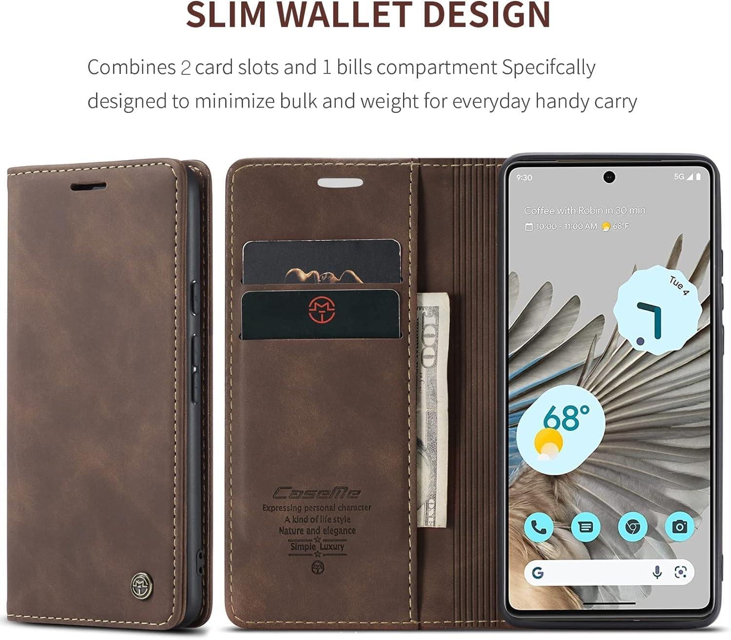 CASEME Premium Quality Leather Flip Cover for Oppo Reno Series - Image 11
