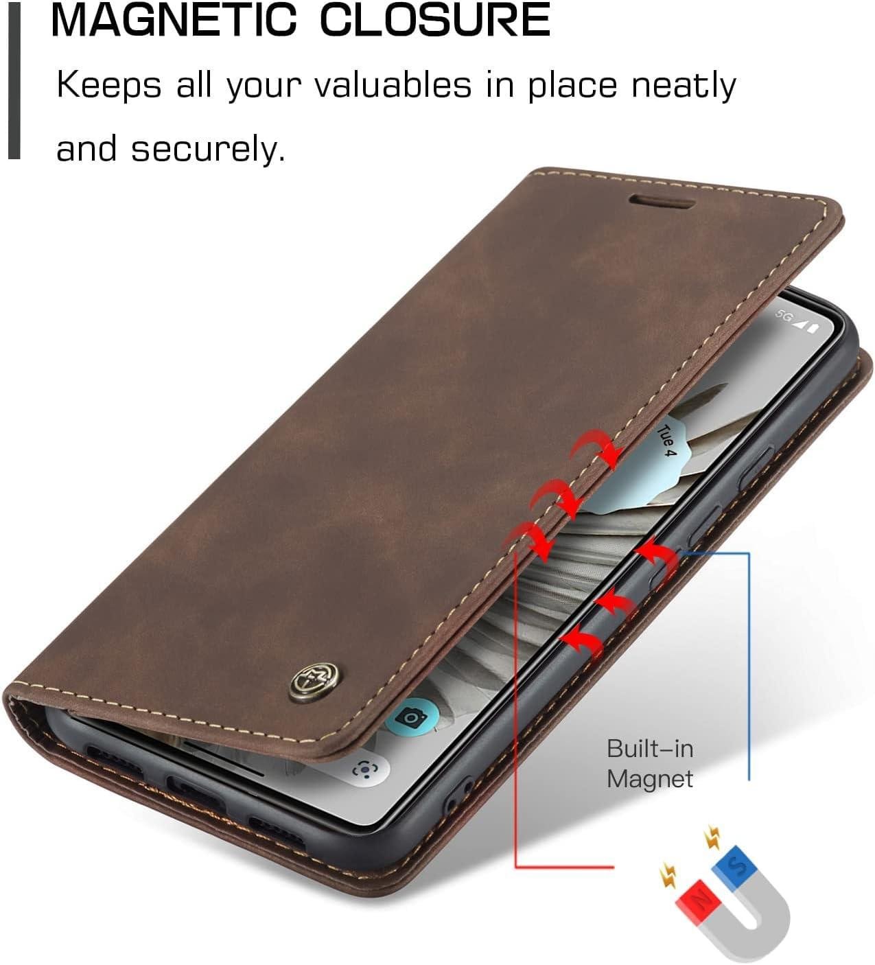 CASEME Premium Quality Leather Flip Cover for Oppo Reno Series - Image 12