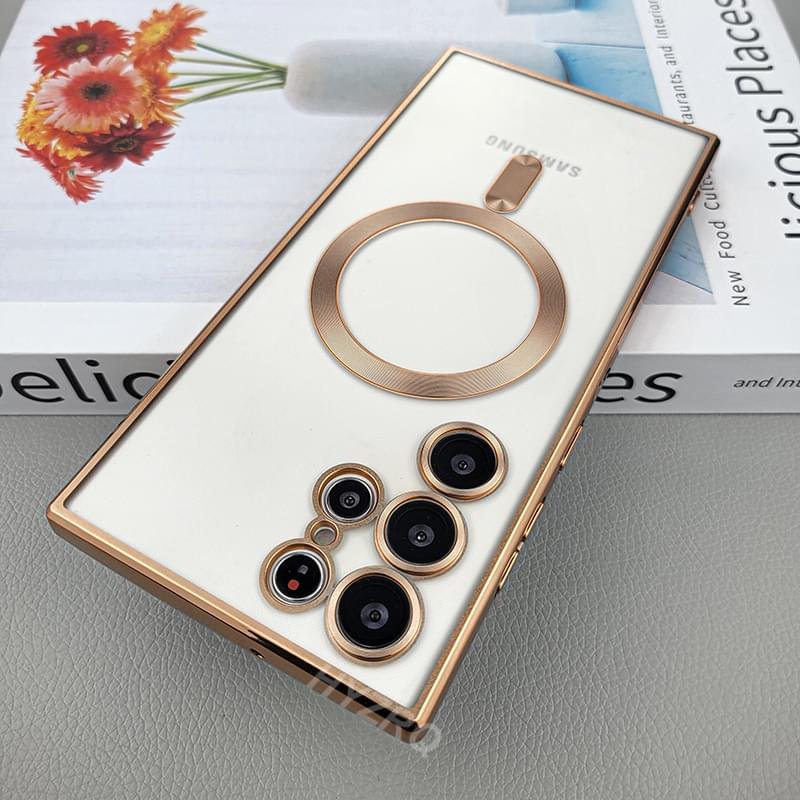 Samsung Galaxy S22 /S23 Ultra Magsafe Case With Built-in Camera Lens Protector - Image 38