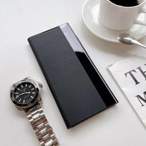 New Design Clearview Smart Case for Samsung Galaxy Note 10/20 Series with Sensor - Image 19