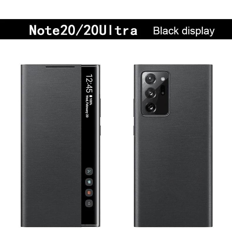 New Design Clearview Smart Case for Samsung Galaxy Note 10/20 Series with Sensor - Image 28
