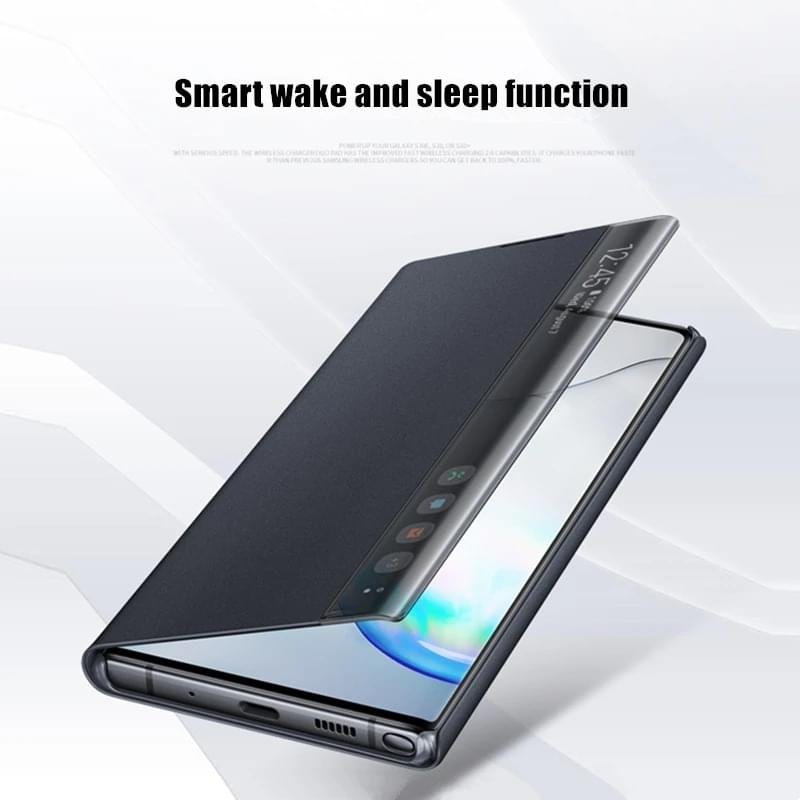 New Design Clearview Smart Case for Samsung Galaxy Note 10/20 Series with Sensor - Image 25