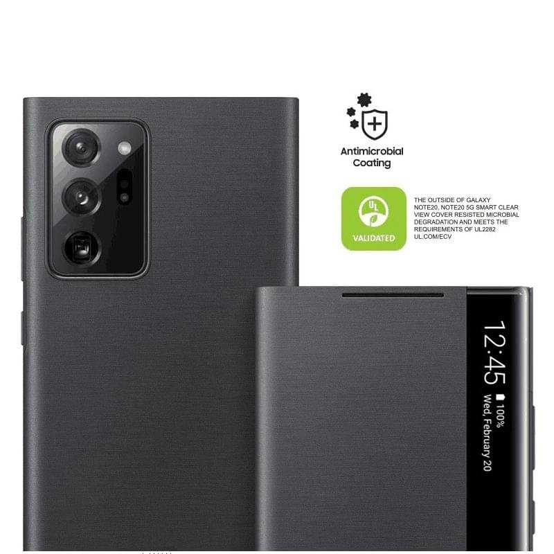 New Design Clearview Smart Case for Samsung Galaxy Note 10/20 Series with Sensor - Image 26