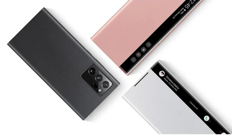 New Design Clearview Smart Case for Samsung Galaxy Note 10/20 Series with Sensor - Image 24