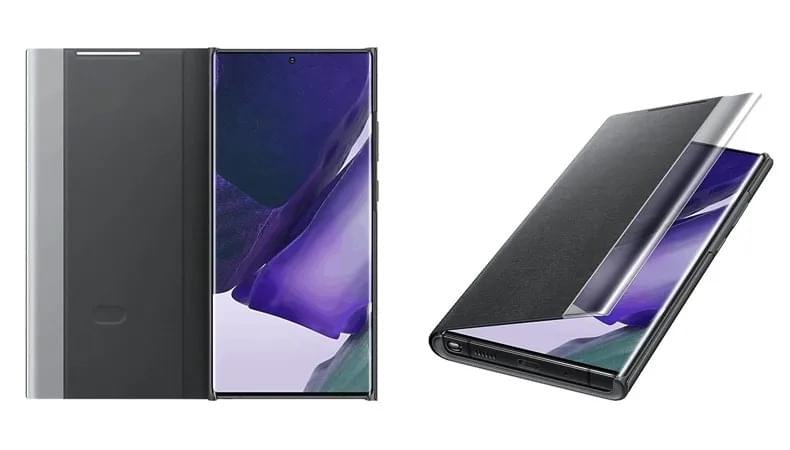 New Design Clearview Smart Case for Samsung Galaxy Note 10/20 Series with Sensor - Image 21