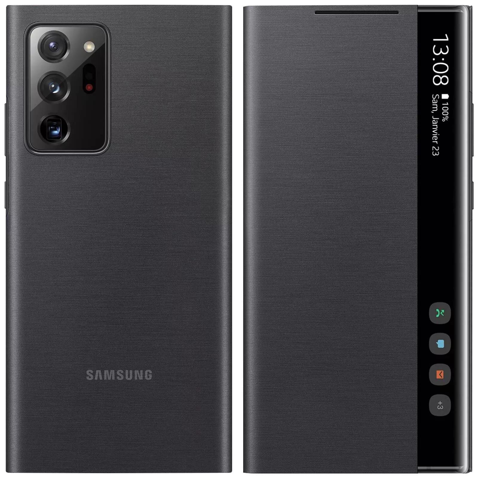 New Design Clearview Smart Case for Samsung Galaxy Note 10/20 Series with Sensor - Image 16