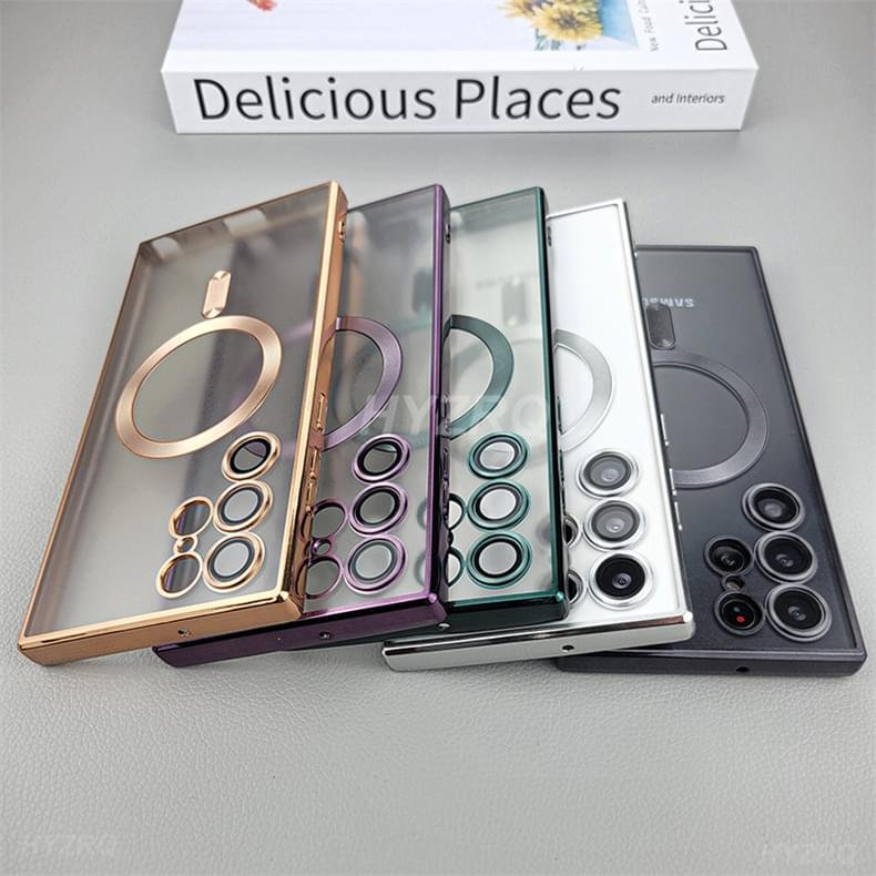 Samsung Galaxy S22 /S23 Ultra Magsafe Case With Built-in Camera Lens Protector - Image 37