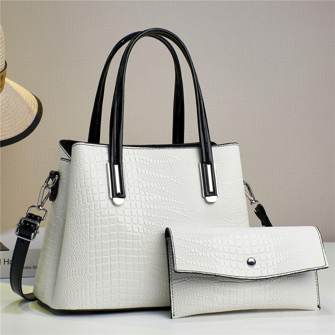 Queen Classic Design 2 in 1 Purse and Crossbody Satchel Shoulder Bag - Image 7