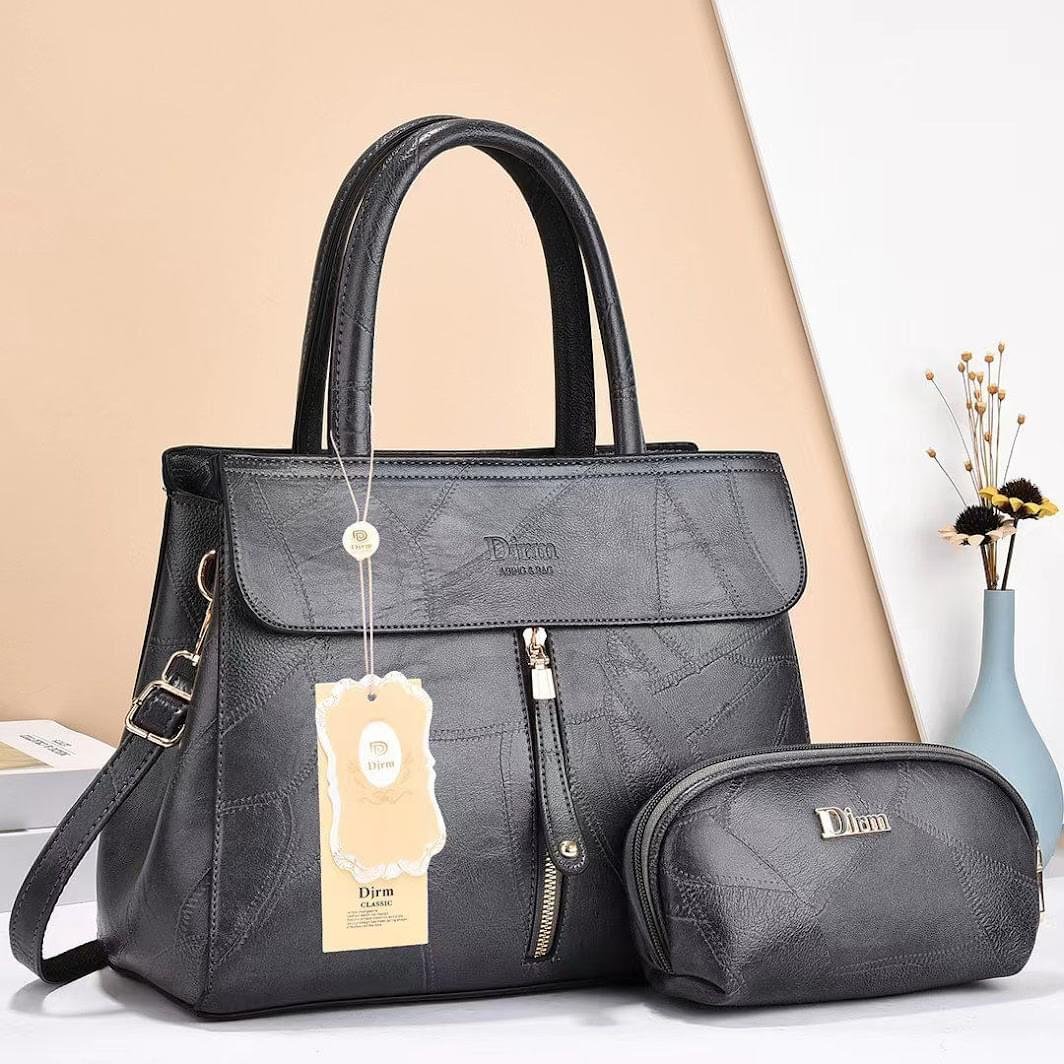 New DJRM 2 in 1 Premium High Quality Fashion Handbag - Image 8