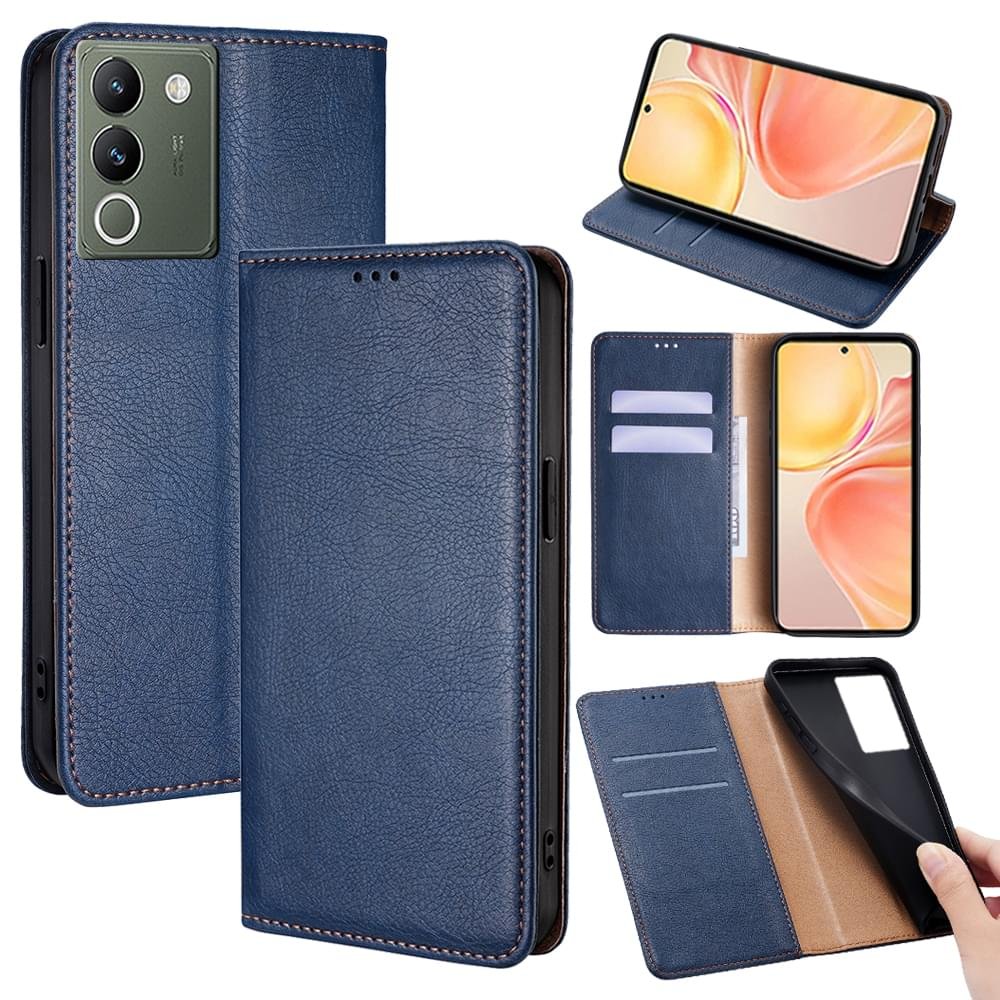 Premium Quality Leather Flip Cases for VIVO V29 and VIVO Y17s Series - Image 5