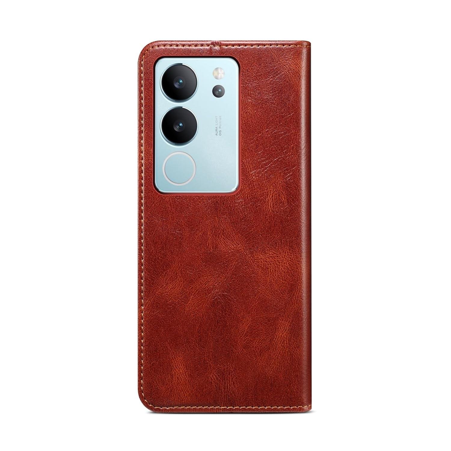Premium Quality Leather Flip Cases for VIVO V29 and VIVO Y17s Series - Image 2