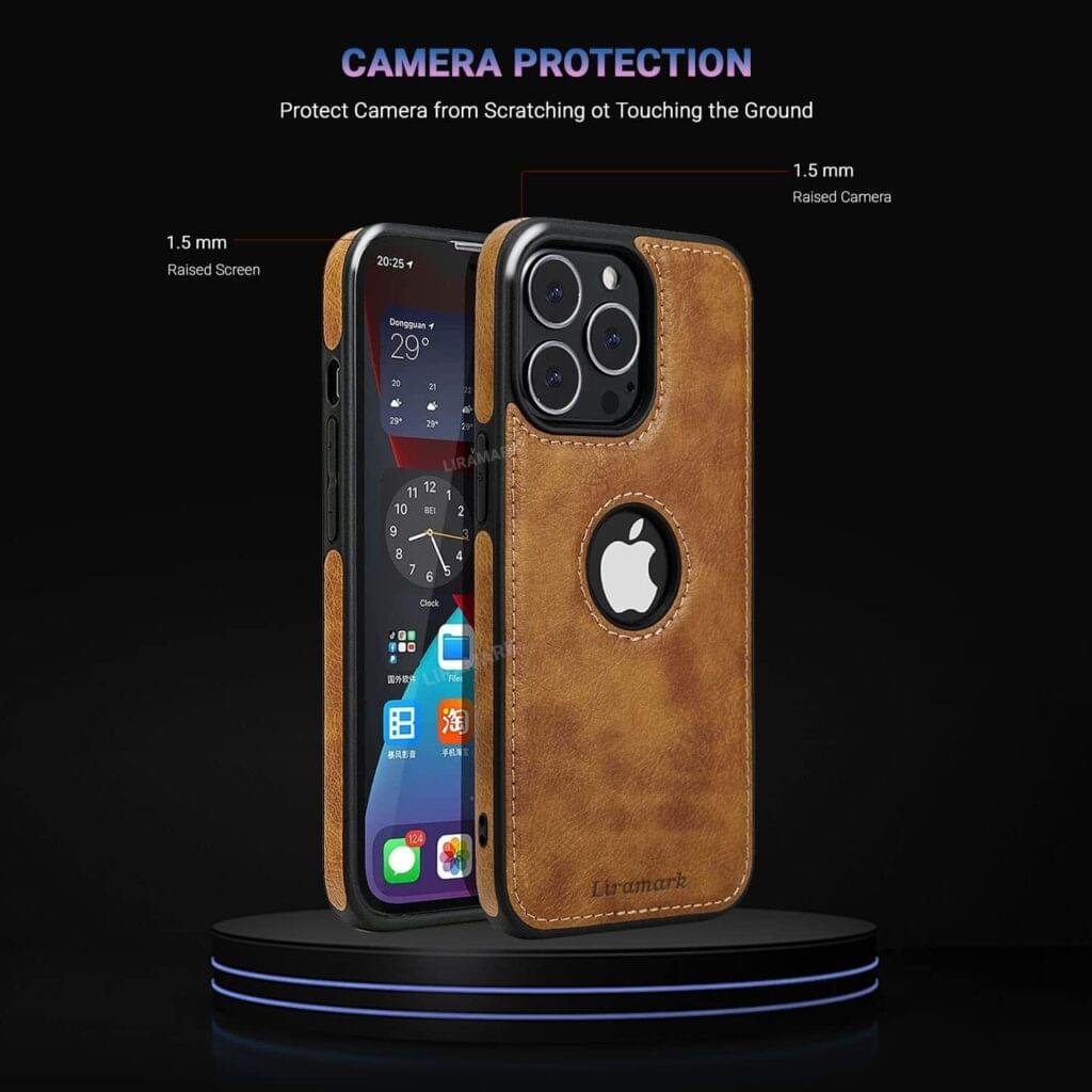 Luxury Premium PU Business Style Leather Stitching Case Cover For iPhone Series - Image 4