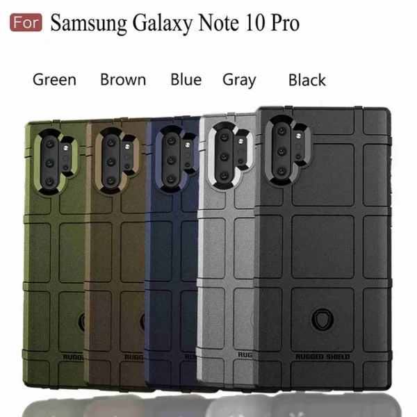 Samsung Galaxy Note 10+ Rugged Drop Resistant Protective Case - Image 9