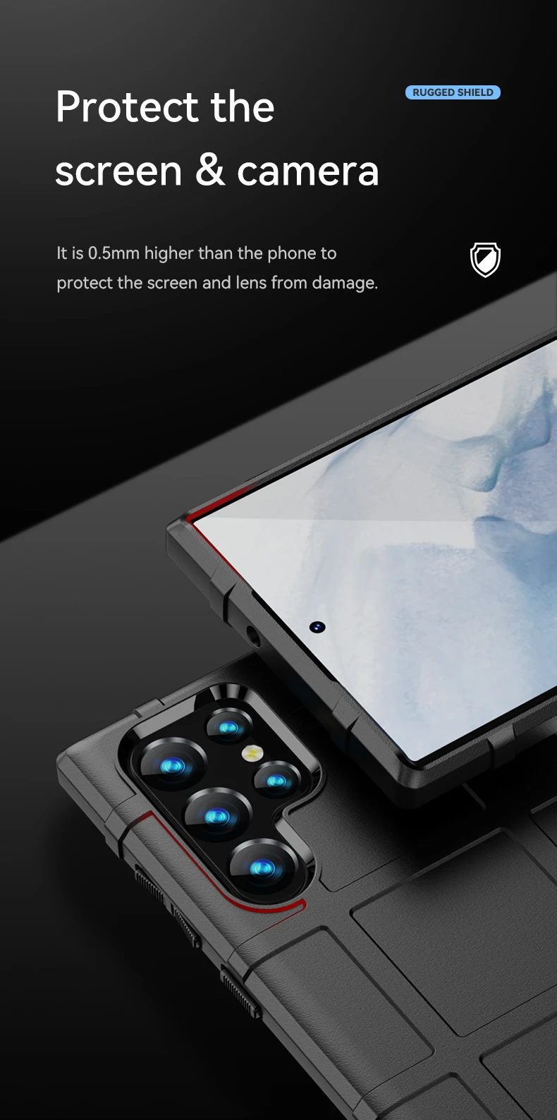 Samsung Galaxy S23/S24 Ultra Series Rugged Drop Resistant Protective Case - Image 10